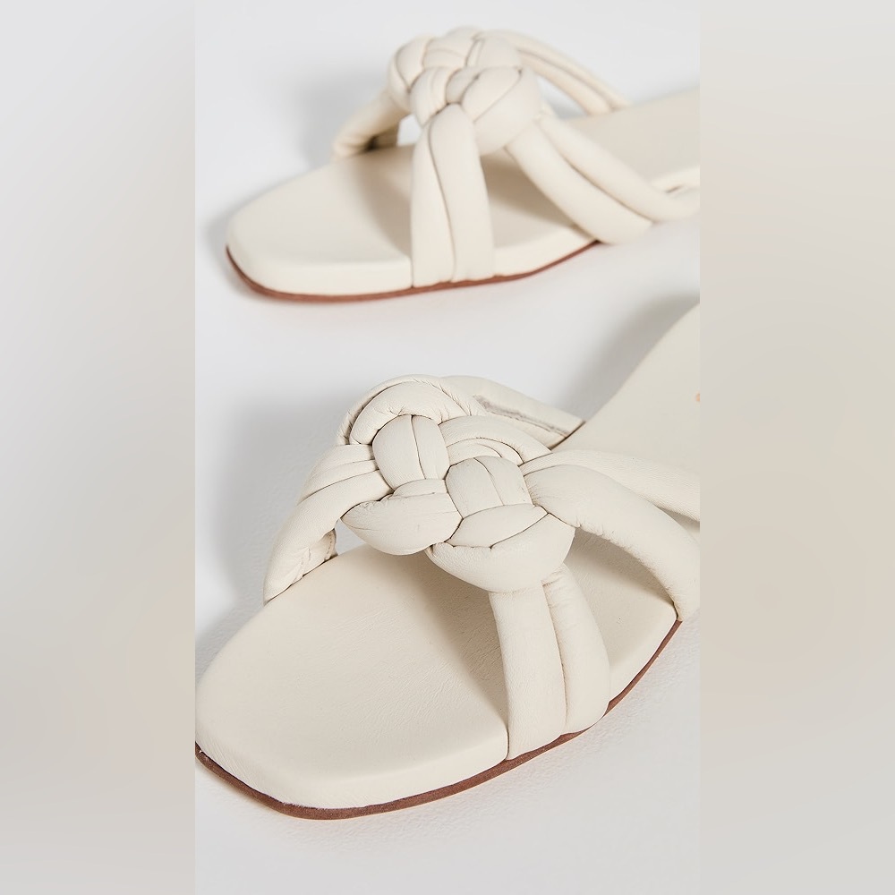 Kaanas Nautical Knot Sandal in Ivory